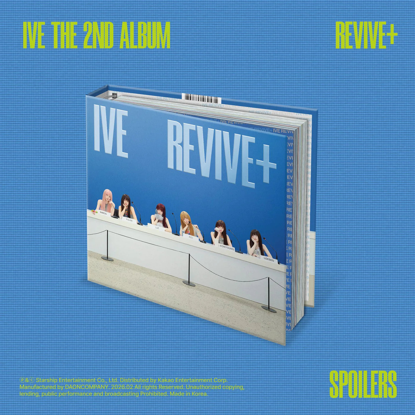 IVE - 2nd Album [REVIVE+] SPOILERS Ver. – ULTSTASH