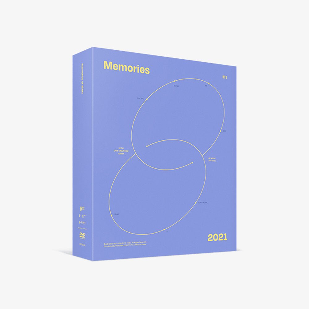 BTS - MEMORIES OF 2021 DVD