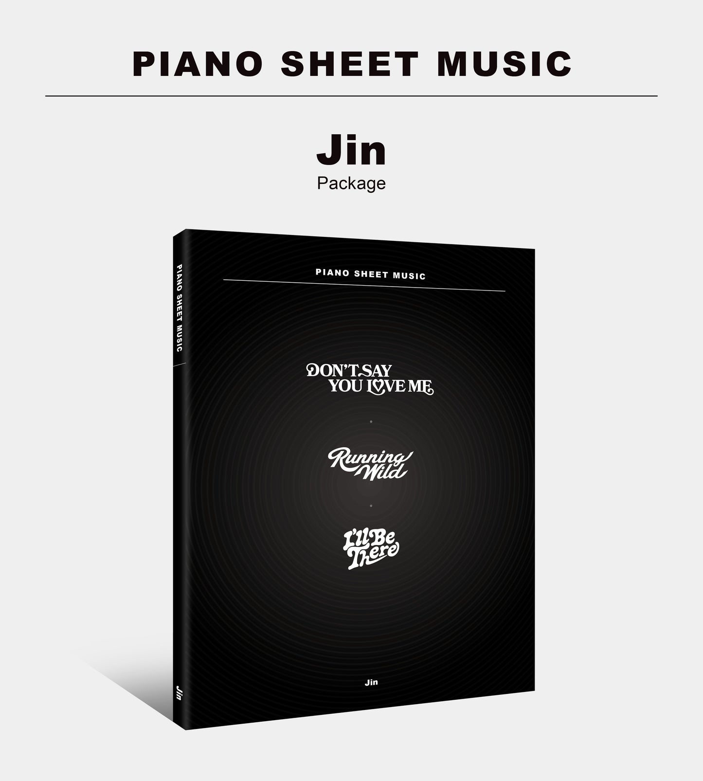PIANO SHEET MUSIC : Jin (Package)