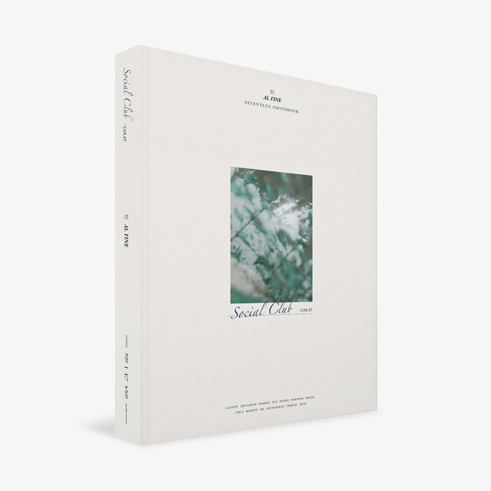 SEVENTEEN - PHOTOBOOK 'SOCIAL CLUB : CARAT' AL FINE Ver.