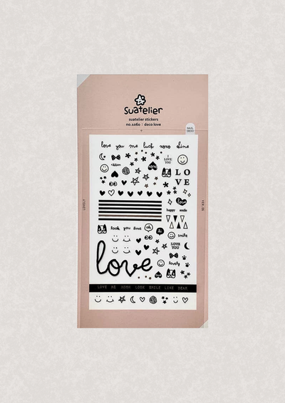 Suatelier stickers - Deco Love