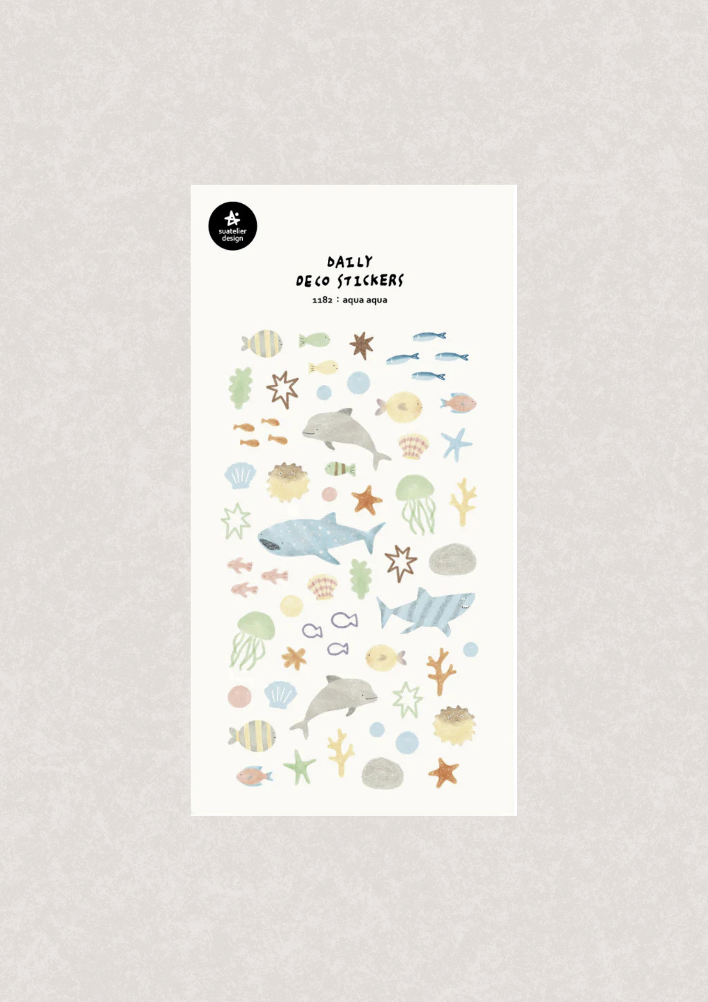 Suatelier stickers - Aqua Aqua
