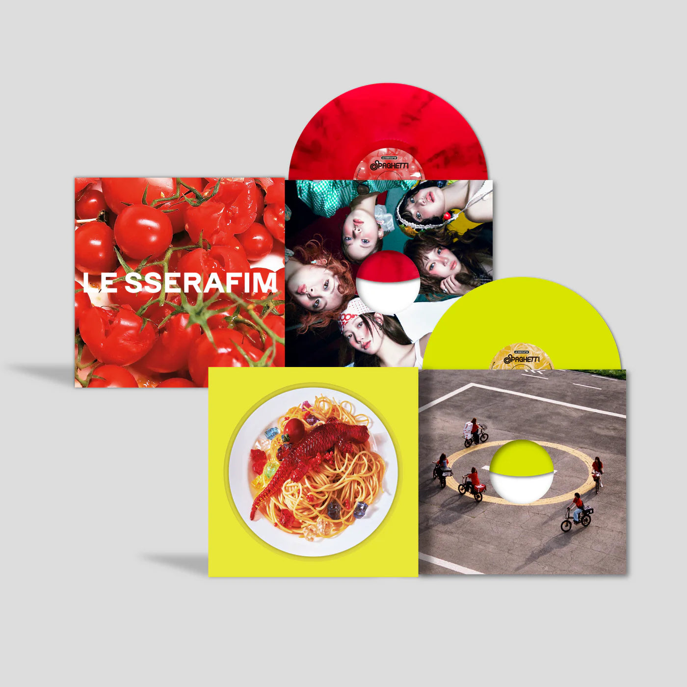 LE SSERAFIM - 1st Single Album [SPAGHETTI] LP