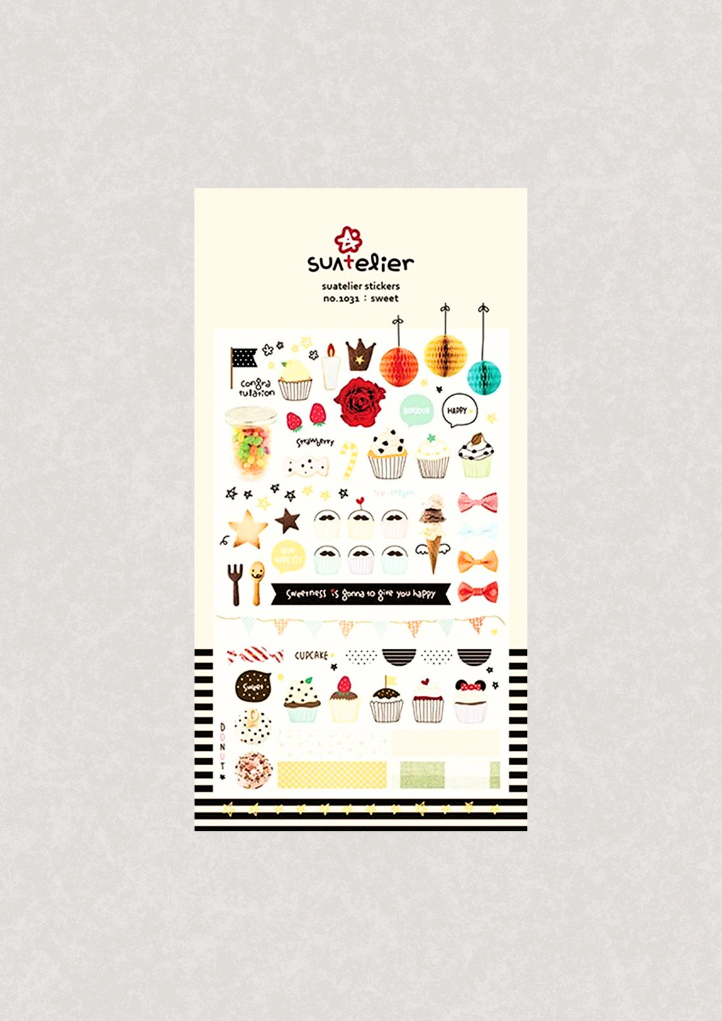 Suatelier stickers - Sweet