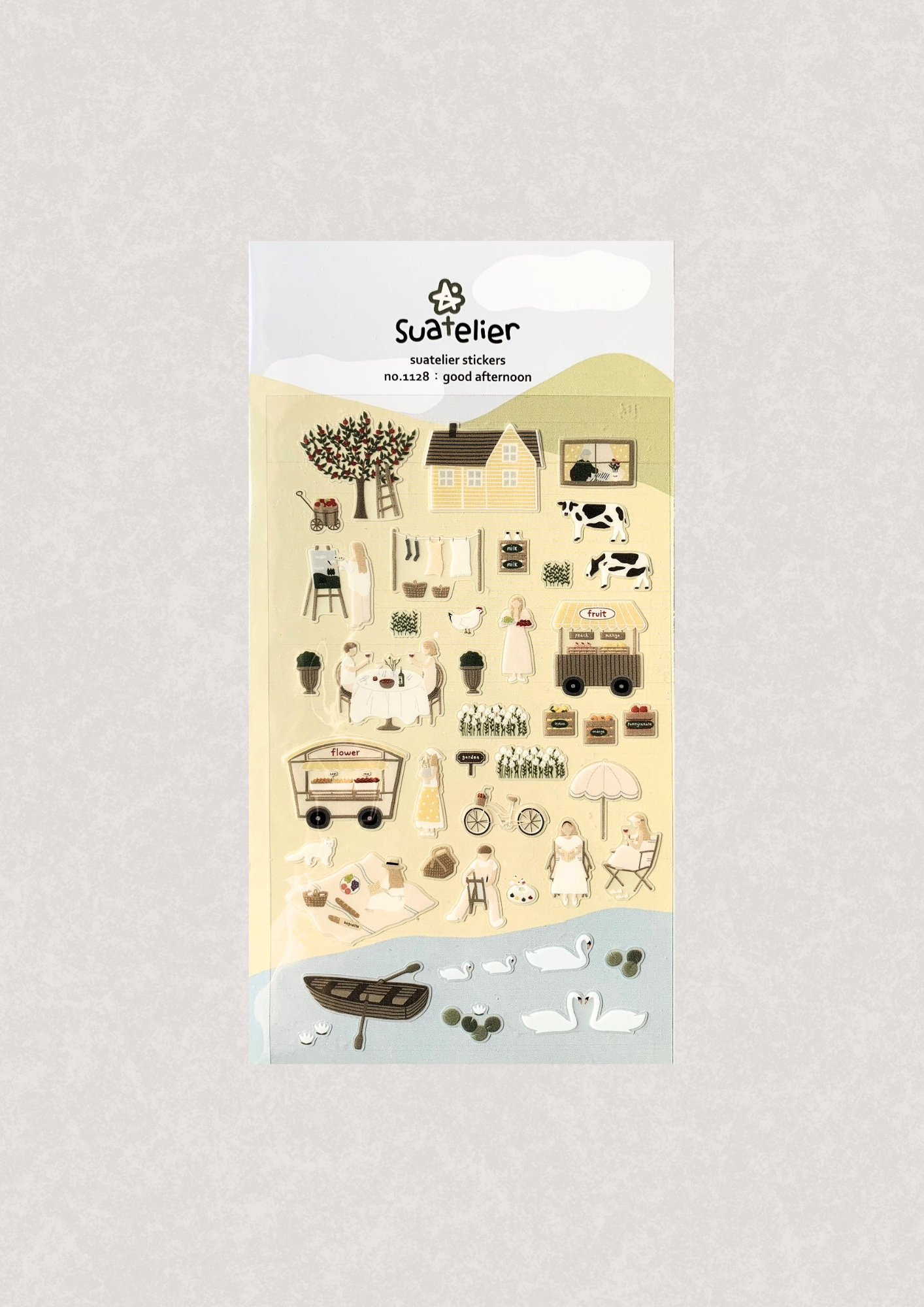Suatelier stickers - Good Afternoon