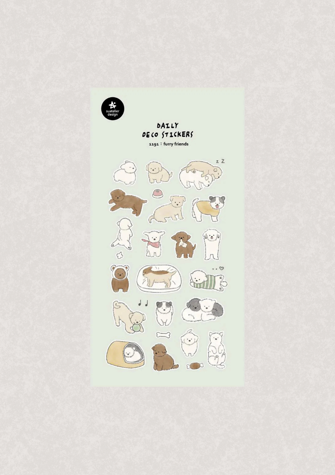 Suatelier stickers - Furry Friends