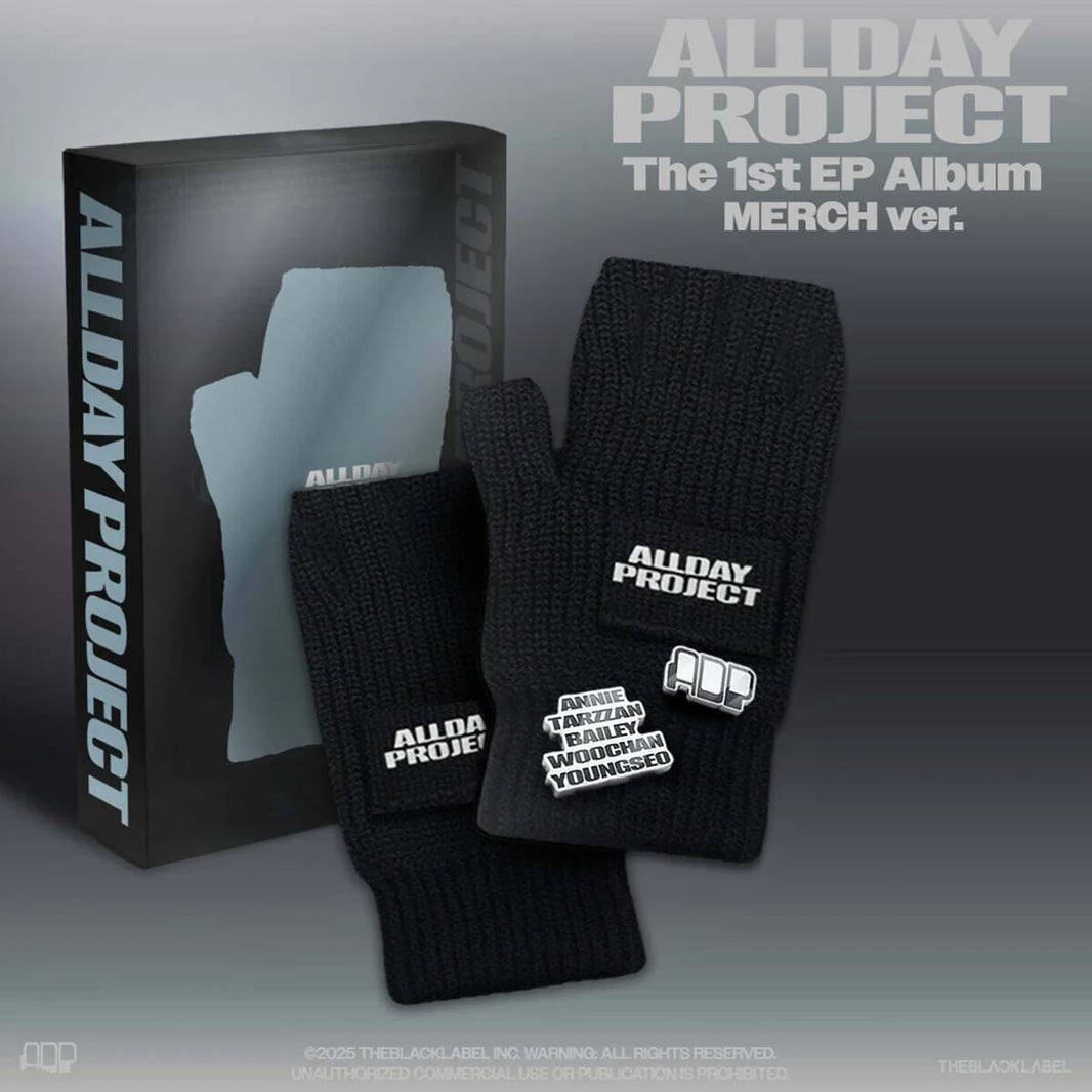 ALLDAY PROJECT - 1st EP Album [ALLDAY PROJECT] MERCH Ver. (FINGERLESS GLOVES Ver.)
