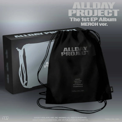 ALLDAY PROJECT - 1st EP Album [ALLDAY PROJECT] MERCH Ver. (SUEDE DRAWSTRING BAG Ver.)