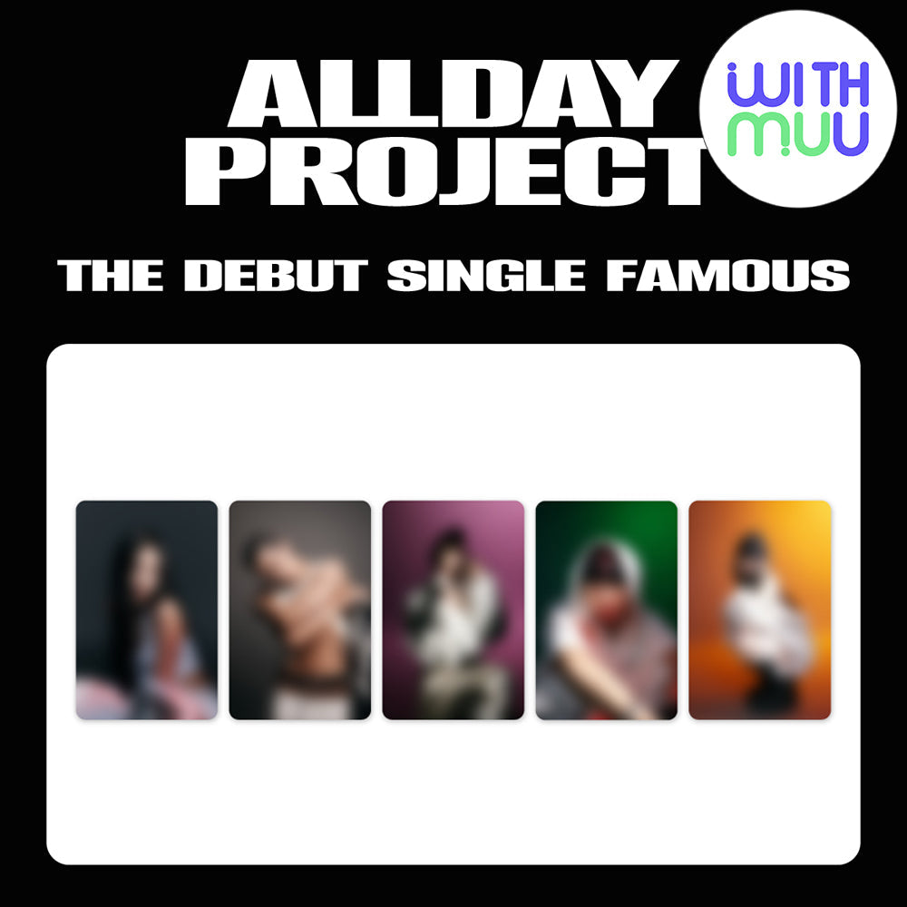 ALLDAY PROJECT - The Debut Single [FAMOUS] CARTOON Ver. / GIFT