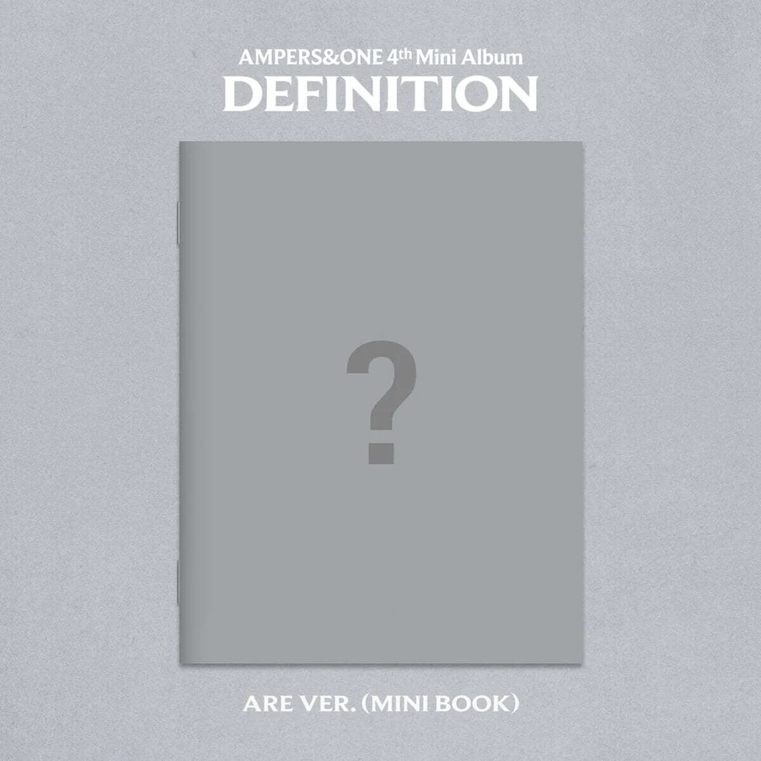 [PRE-ORDER] AMPERS&ONE - 4th Mini Album [DEFINITION] ARE Ver. + POB