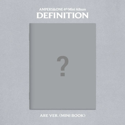 [PRE-ORDER] AMPERS&ONE - 4th Mini Album [DEFINITION] ARE Ver. + POB
