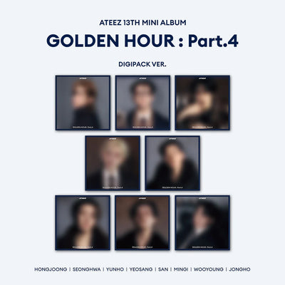 ATEEZ - [GOLDEN HOUR: Part.4] DIGIPACK Ver.