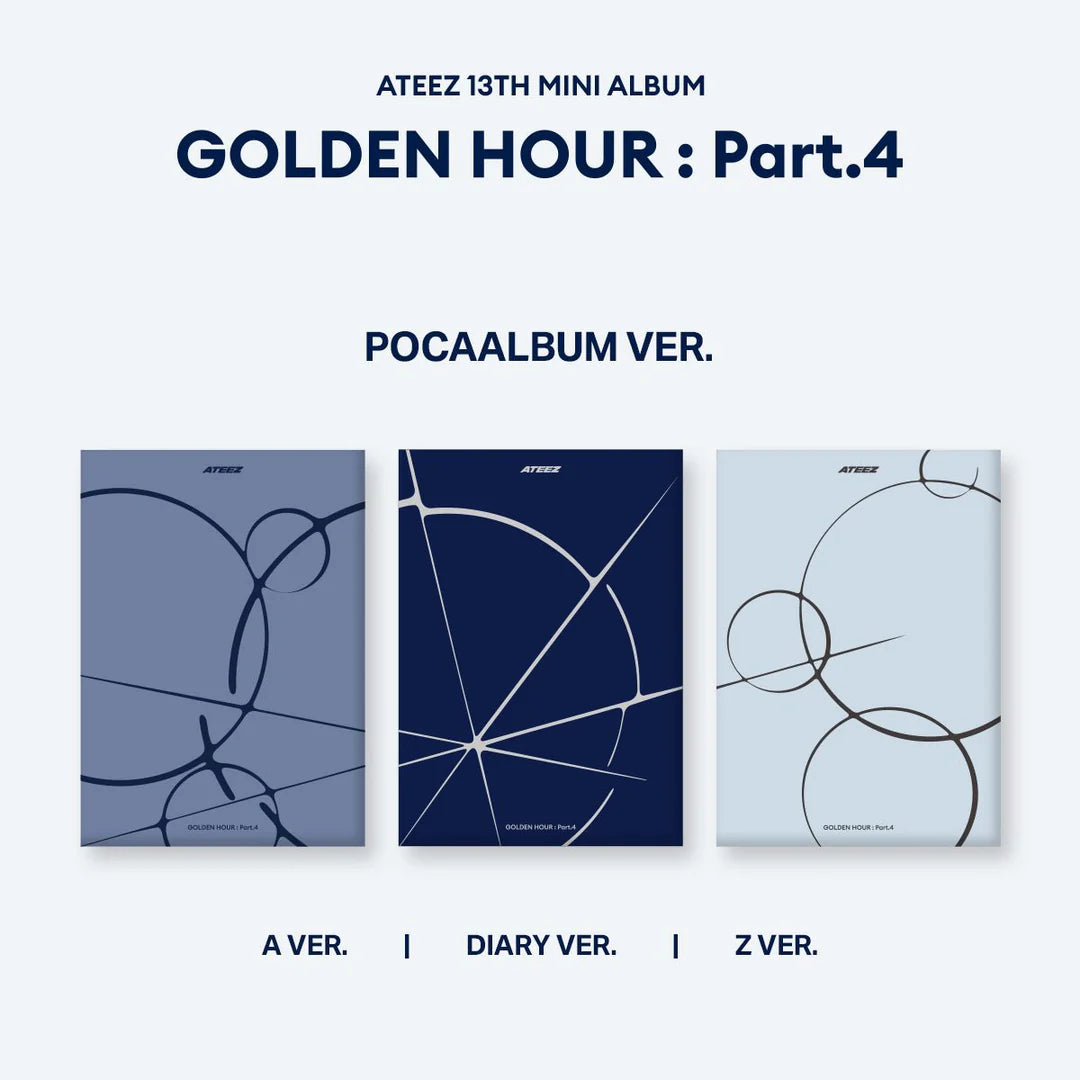 ATEEZ - [GOLDEN HOUR: Part.4] POCAALBUM Ver.
