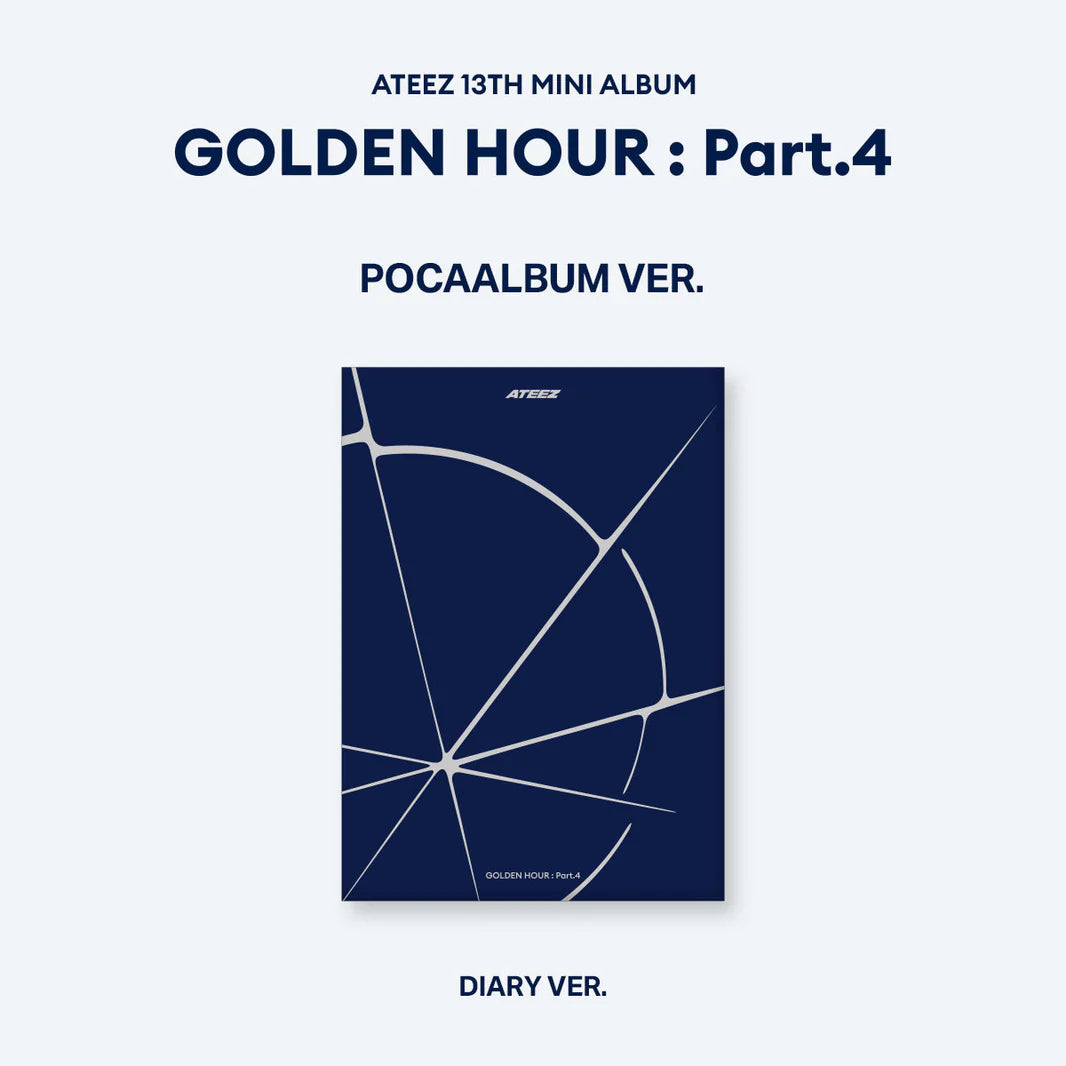 ATEEZ - [GOLDEN HOUR: Part.4] POCAALBUM Ver.