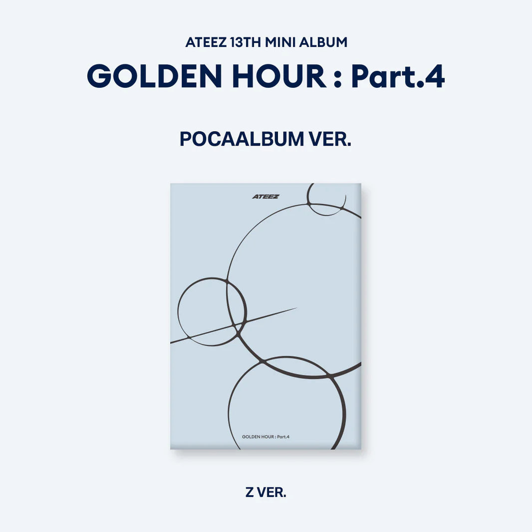 ATEEZ - [GOLDEN HOUR: Part.4] POCAALBUM Ver.