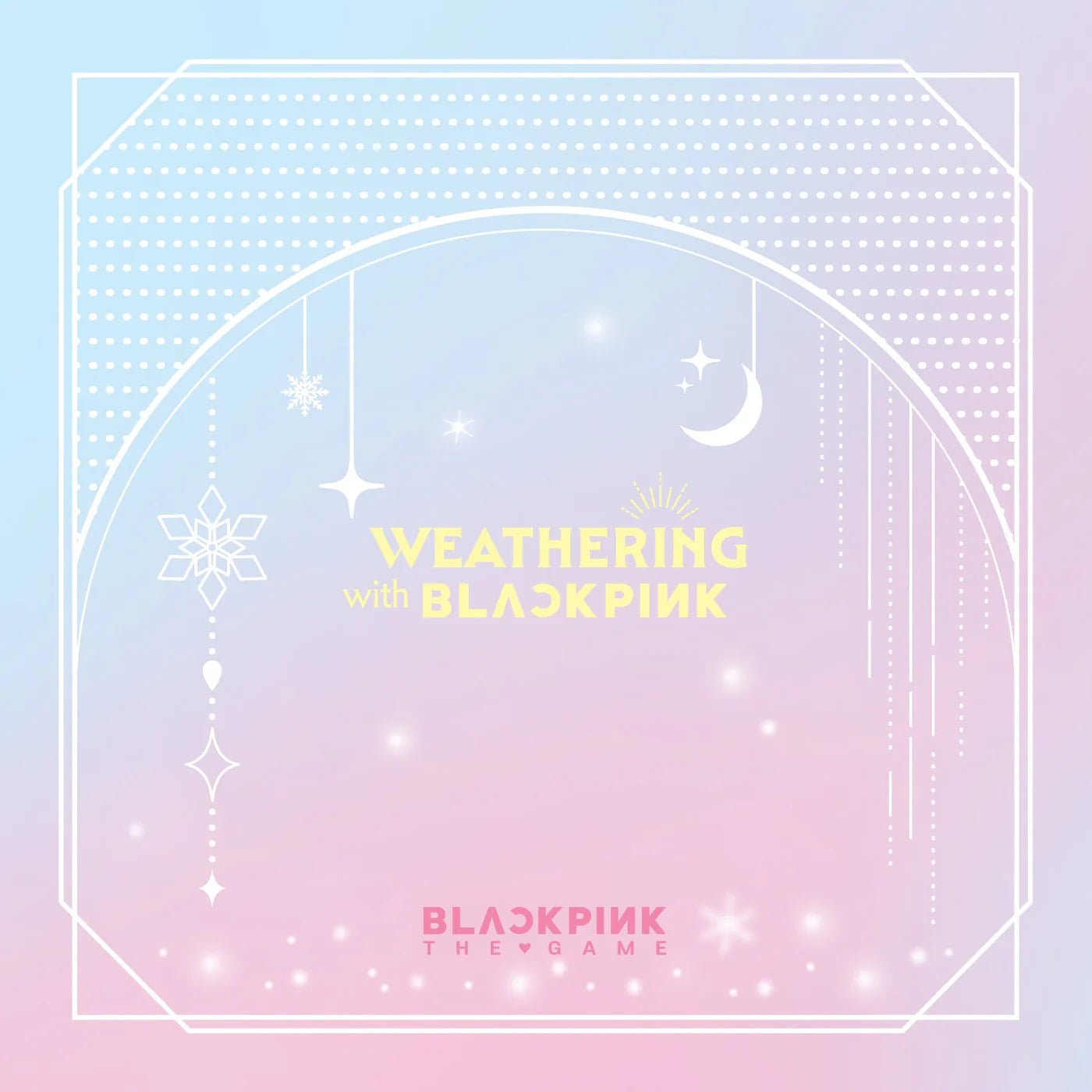 BLACKPINK - THE GAME PHOTOCARD COLLECTION [WEATHERING WITH BLACKPINK]