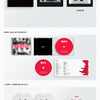 Album inclusions of  BTS's ARIRANG album with t-shirt and poster on a white background.