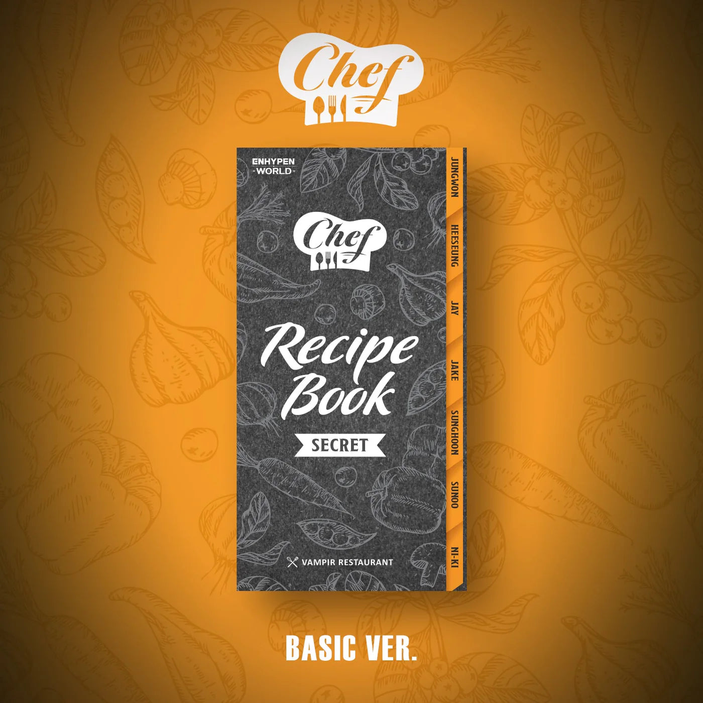 ENHYPEN - [ENHYPEN WORLD COUPON CARD COLLECTION] CHEF BASIC Ver.