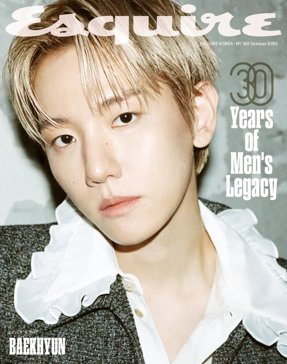 ESQUIRE - [2025, October] - Cover: EXO BAEKHYUN