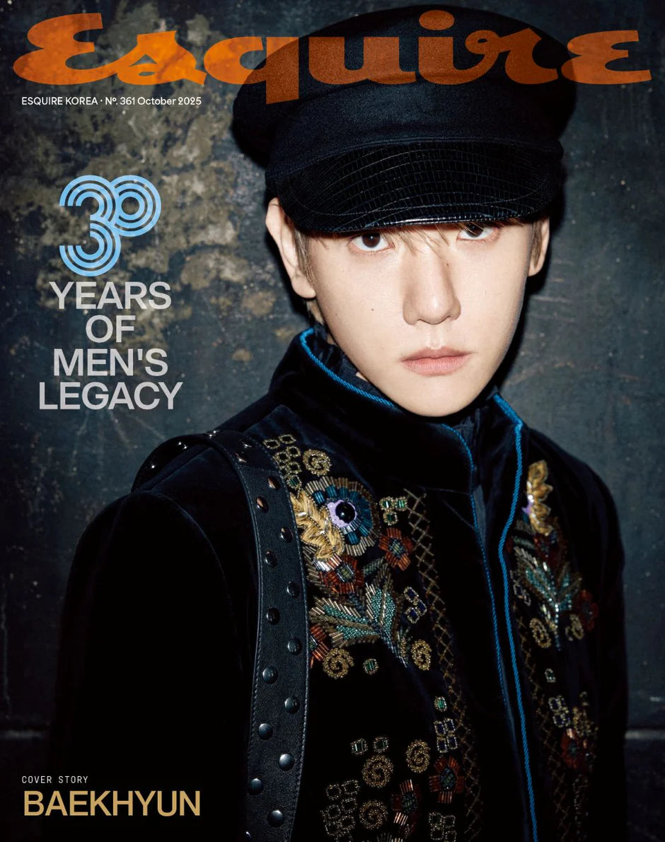 ESQUIRE - [2025, October] - Cover: EXO BAEKHYUN