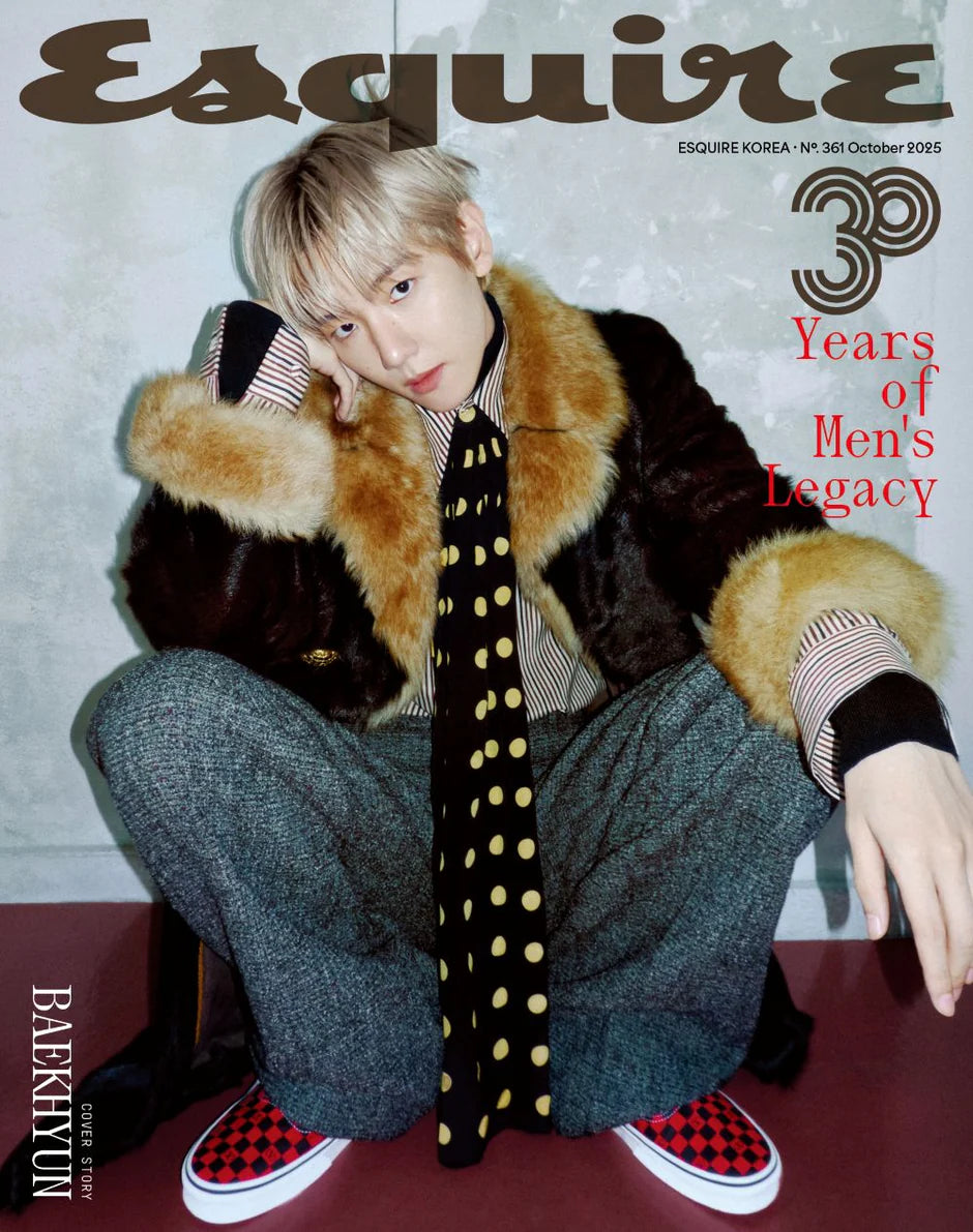 ESQUIRE - [2025, October] - Cover: EXO BAEKHYUN