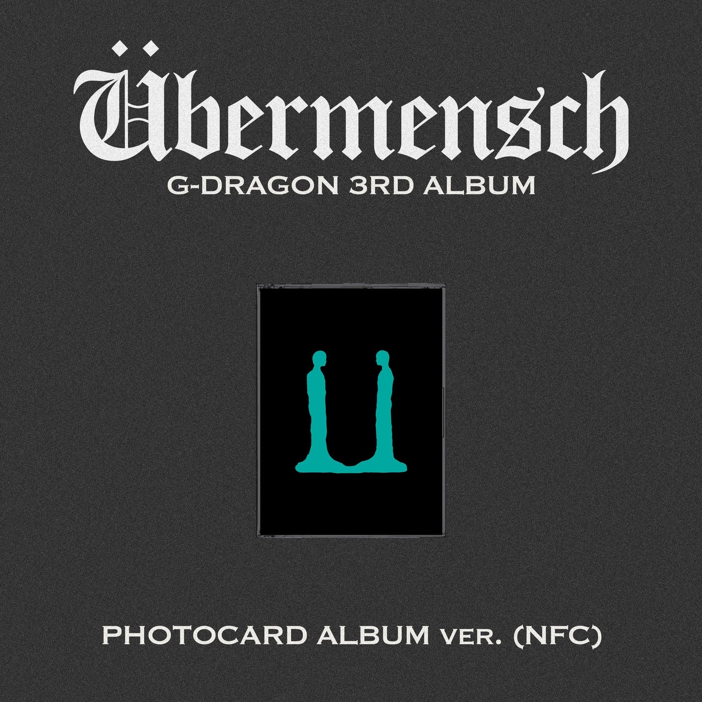 G-DRAGON - 3rd Album [Übermensch] PHOTOCARD ALBUM Ver. (NFC)