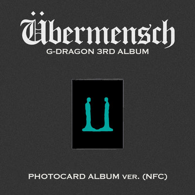 G-DRAGON - 3rd Album [Übermensch] PHOTOCARD ALBUM Ver. (NFC)