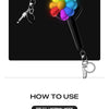 G-DRAGON - OFFICIAL MINI LIGHT KEYRING BLACK