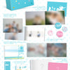 Product inclusions for IDID's single album with 2 photobooks, poster, stickers, keyring, photocards