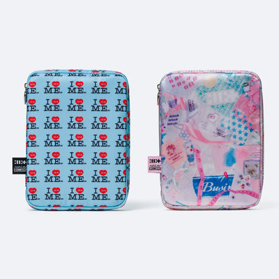 ILLIT - 1st Single Album [NOT CUTE ANYMORE] ILLIT x Ashley Williams Pouch Ver. (COLLAGE)