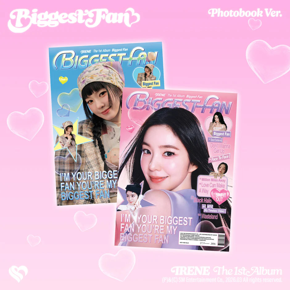 IRENE - 1st Album [Biggest Fan] Photobook Ver.