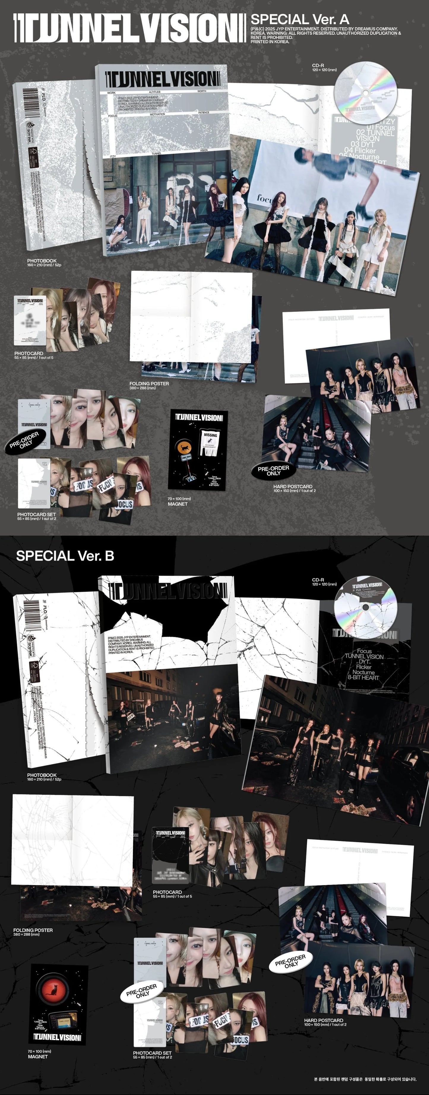 ITZY - [TUNNEL VISION] SPECIAL Ver.