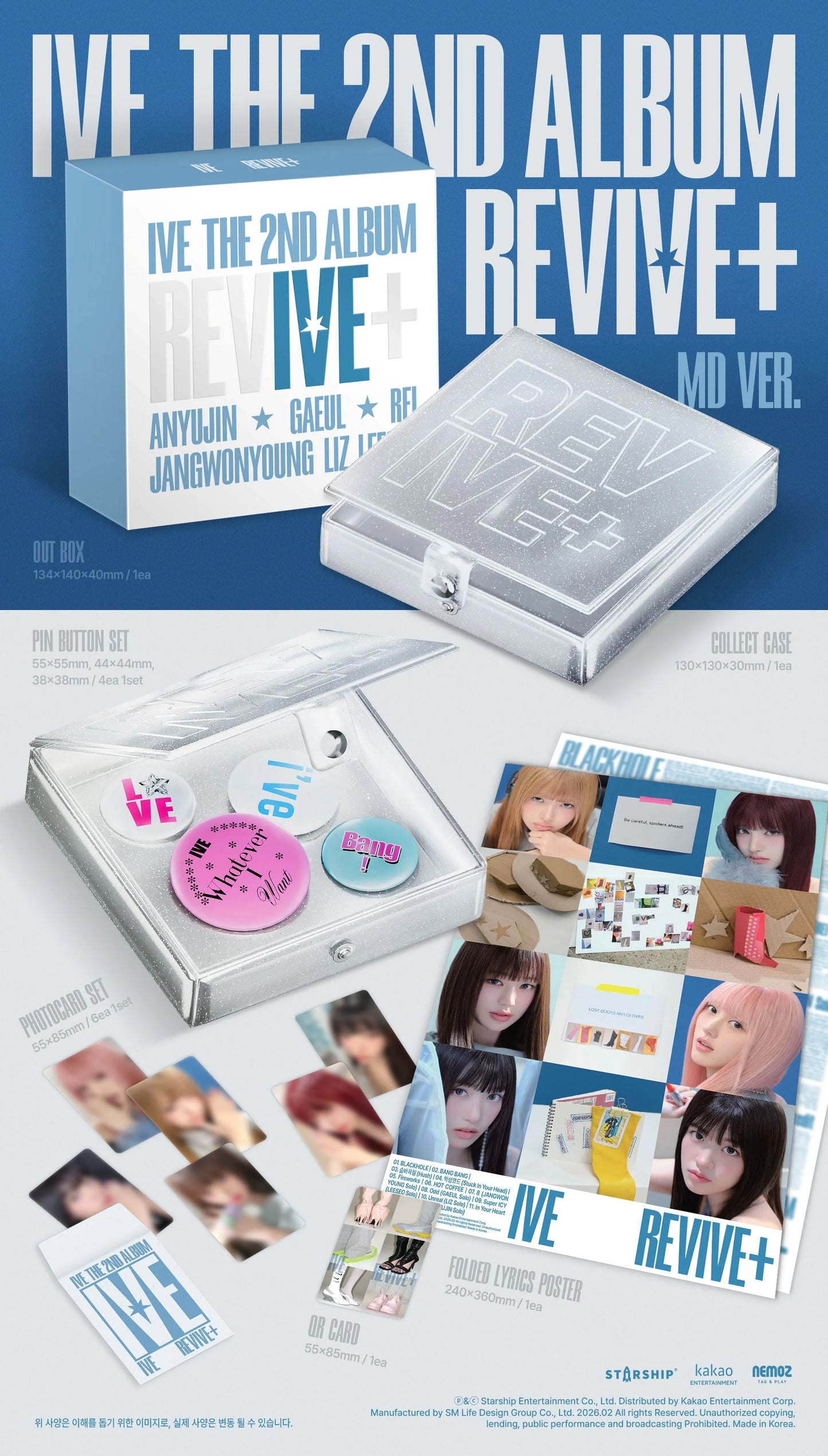 IVE - 2nd Album [REVIVE+] MD Ver.