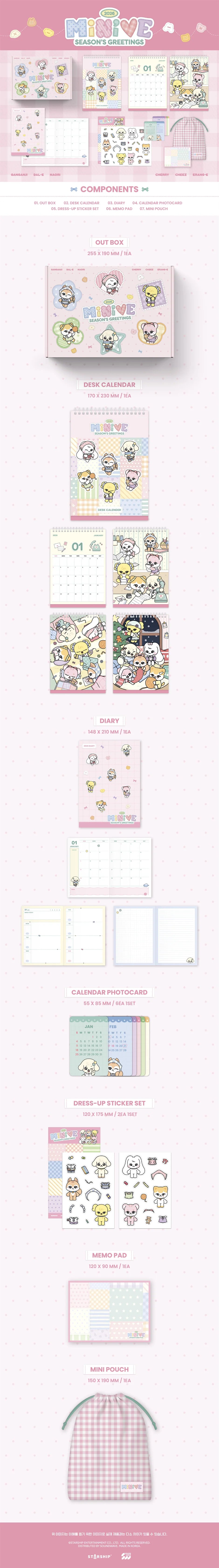 IVE - MINIVE 2026 SEASON'S GREETINGS