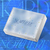 A white rectangular product box with the title 'NOWHERE' printed on the lid and "KARD" text, shown at an angle on a blue patterned background 