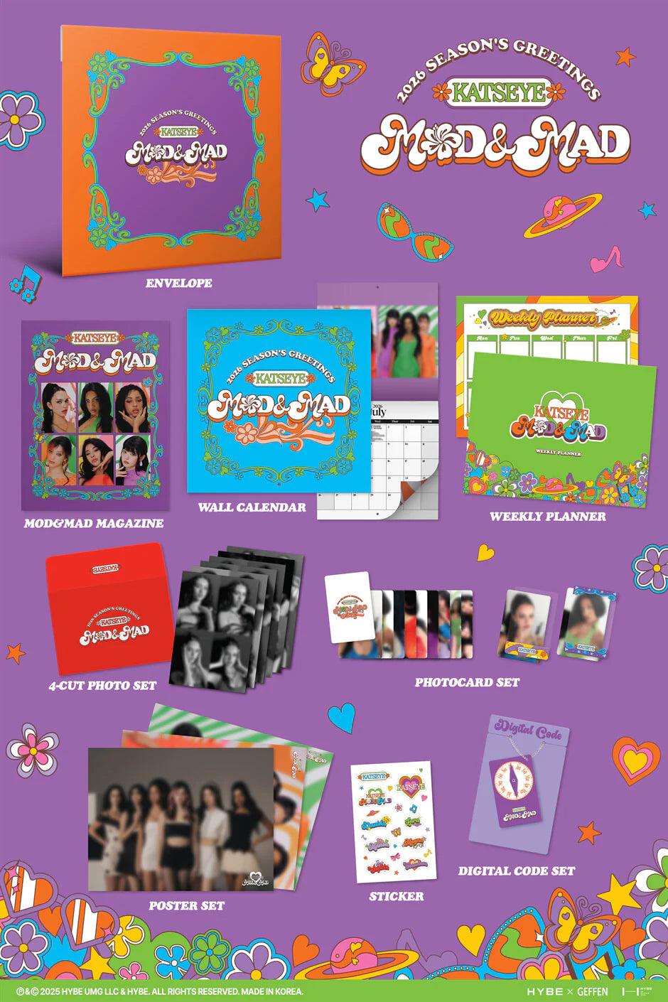 KATSEYE - 2026 SEASON'S GREETINGS