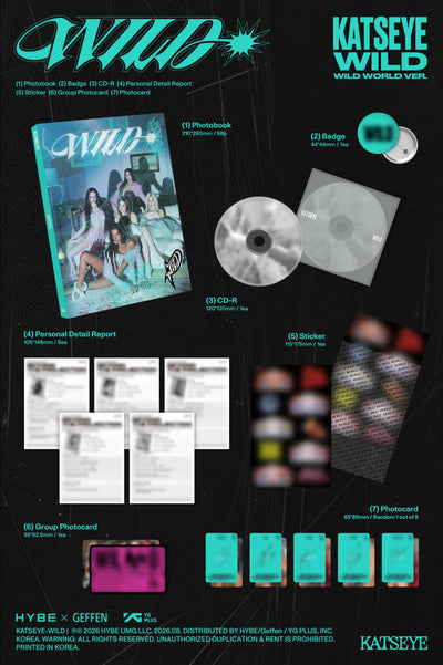 [PRE-ORDER] KATSEYE - [WILD]