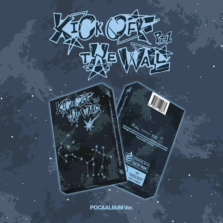 [PRE-ORDER] KickFlip - 5th Mini Album [KICK OFF THE WALL Pt.1] POCAALBUM Ver.