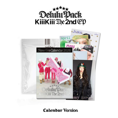 KiiiKiii - 2nd EP [Delulu Pack] Calendar. Version