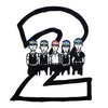 Hand-drawn illustration of five characters wearing hats with 'Lngshot' branding, framed by a large number '2'.