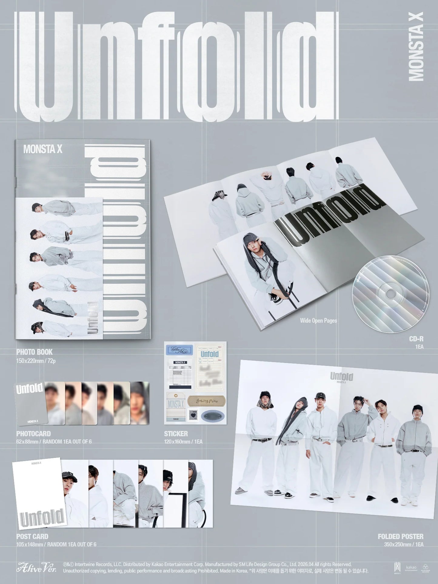MONSTA X - [Unfold]