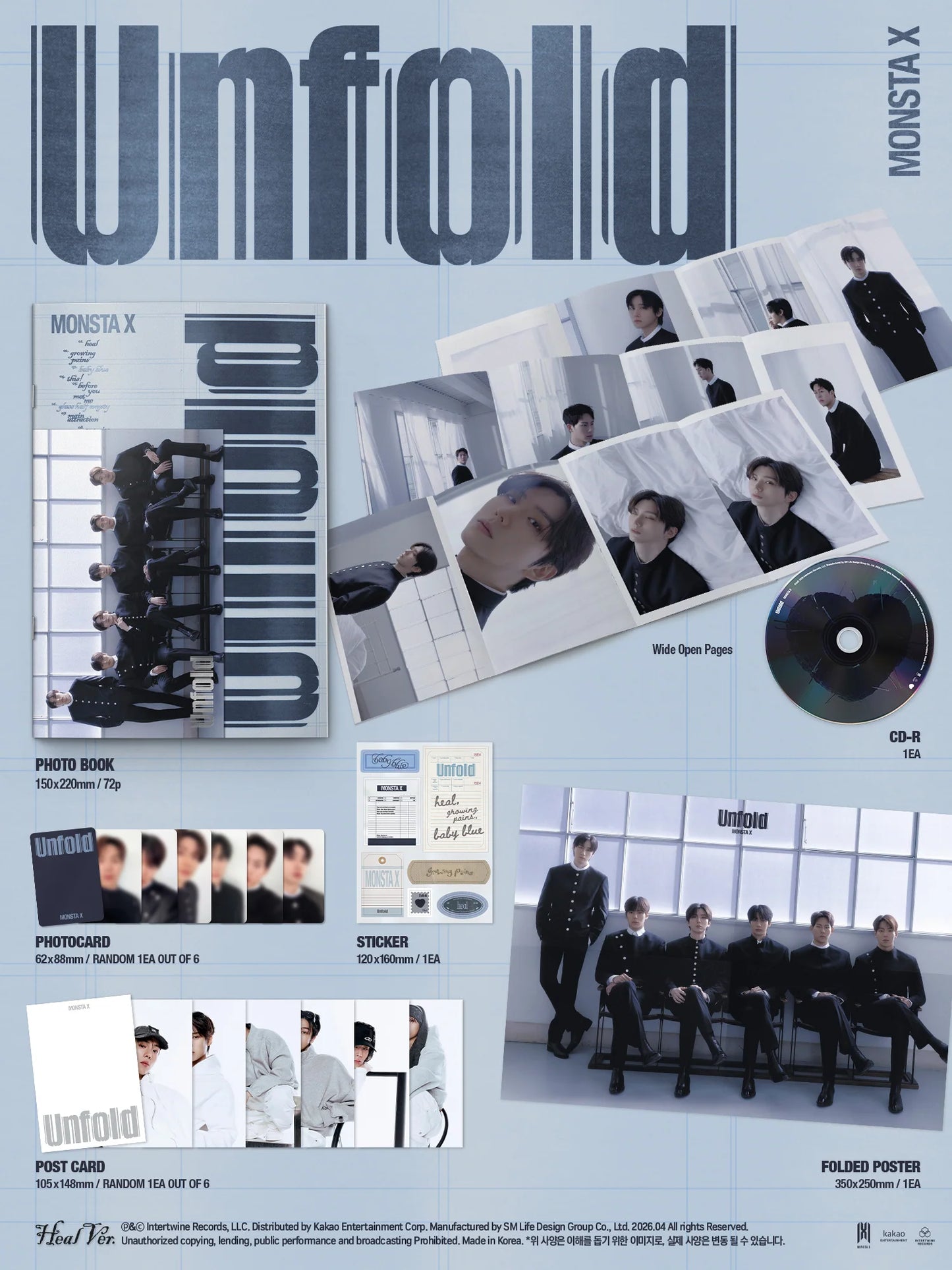 MONSTA X - [Unfold]