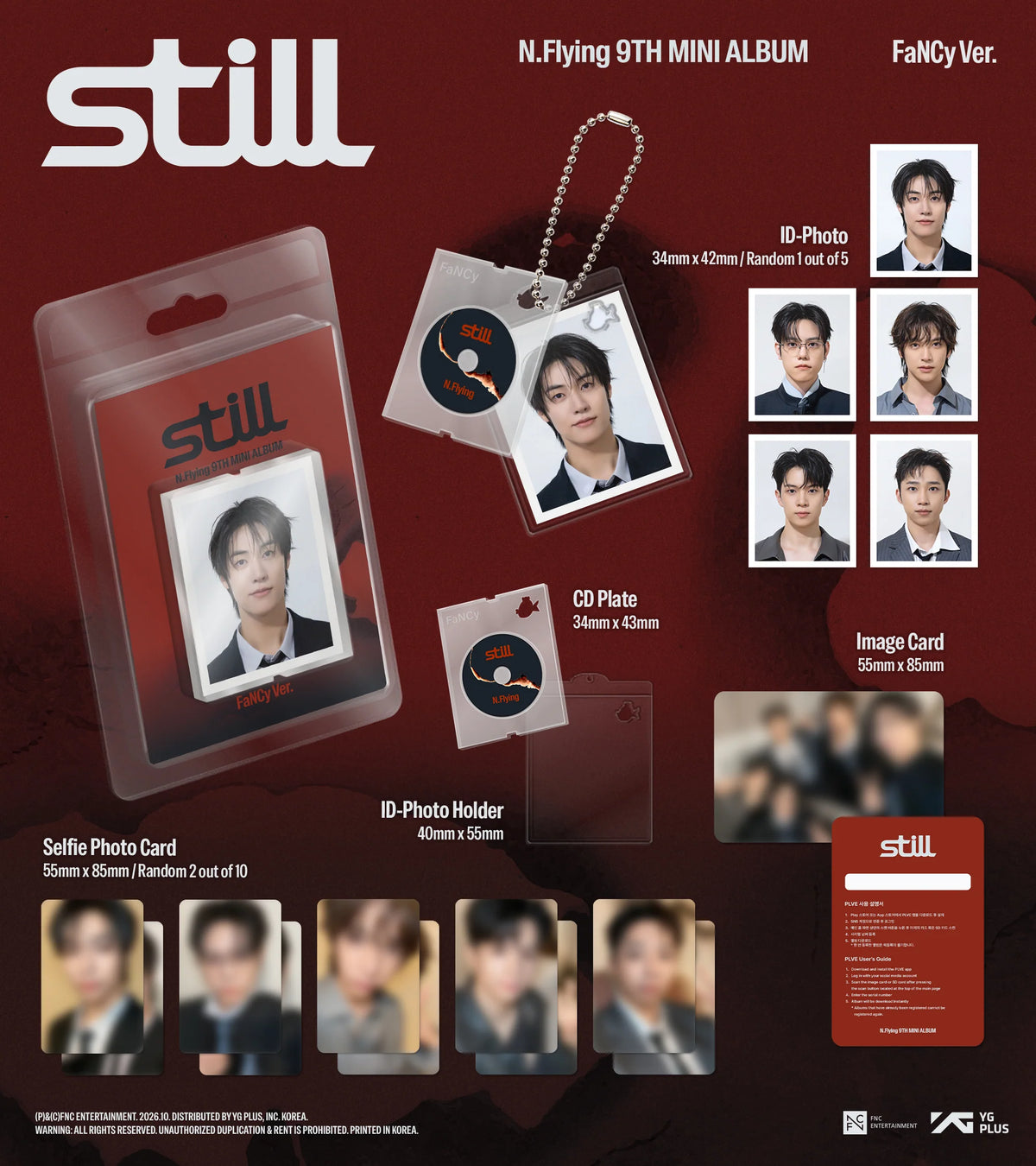 [PRE-ORDER] N.Flying - 9th Mini Album [Still] FaNCy Ver.