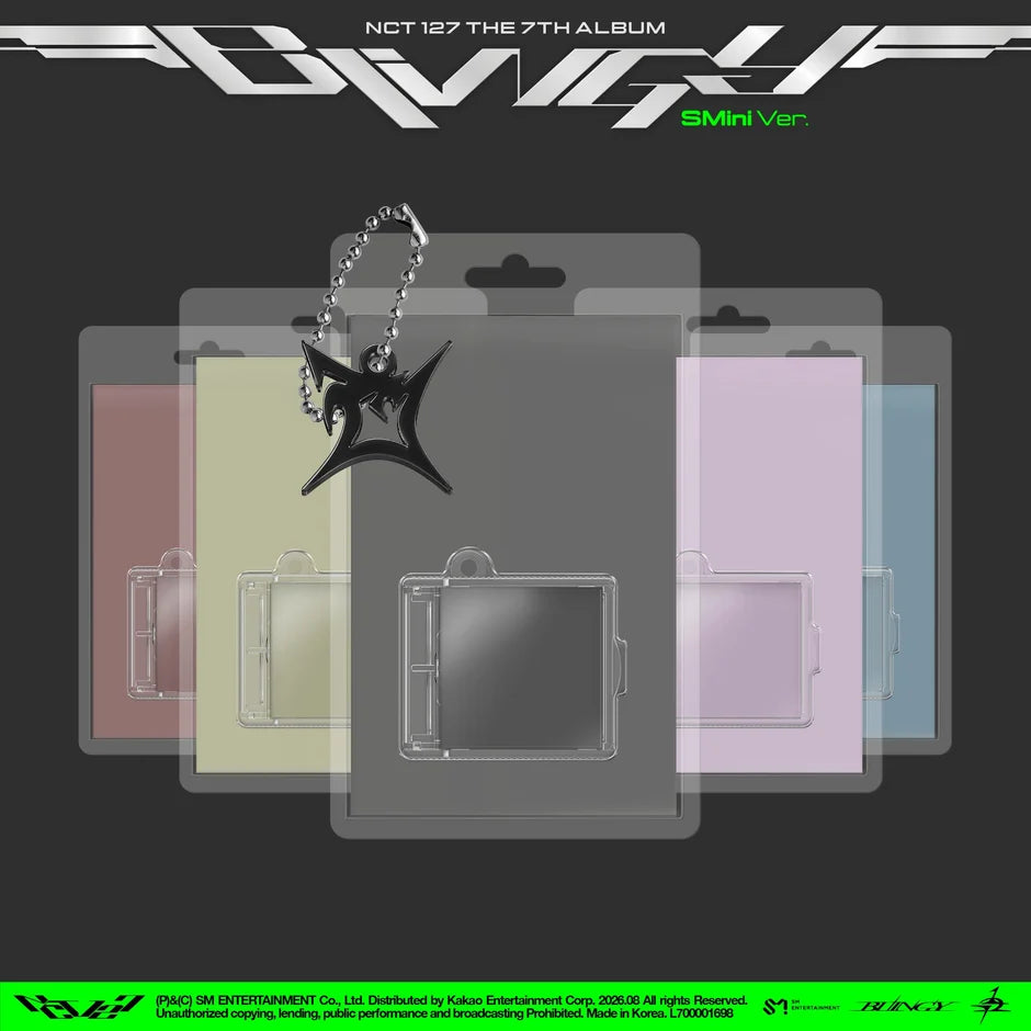 [PRE-ORDER] NCT 127 - 7th Album [BLINGY] SMini Ver. (Smart Album)