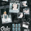Inclusions of NCT Wish's 'Ode to Love' album  including photo cards and cases on a dark background.