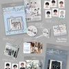 Inclusions of NCT Wish's Ode to Love album with packaging and photos on a white background
