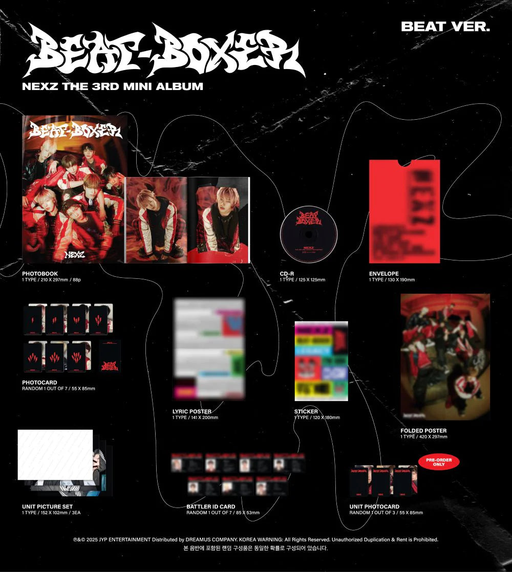 NEXZ - 3rd Mini Album [Beat-Boxer] Standard Ver.