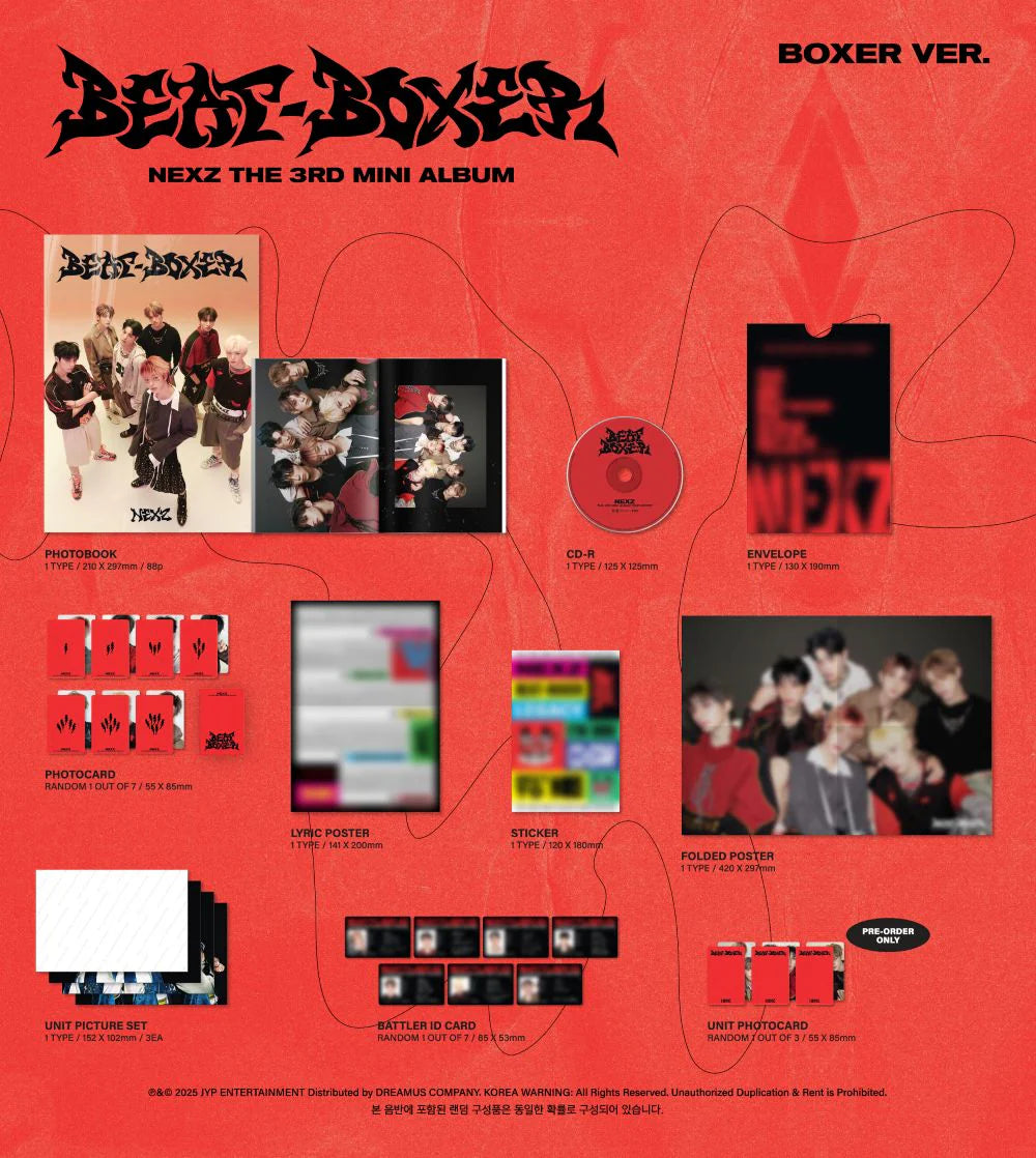 NEXZ - 3rd Mini Album [Beat-Boxer] Standard Ver.