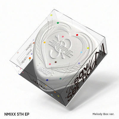NMIXX 5th EP Melody Box ver. packaging on a white background