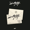 ONF's 2nd album cover with envelope on a black background